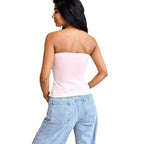 Tube Top Outer Wear Summer Sleeveless Vest Female Irregular Tank-top