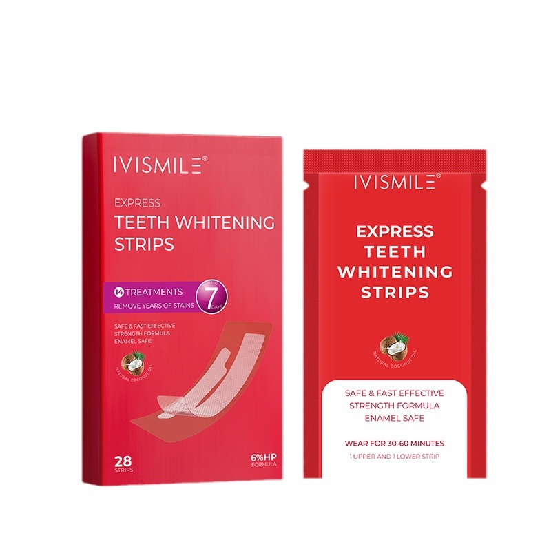Clean Whitening 6HP Wet Teeth Strips