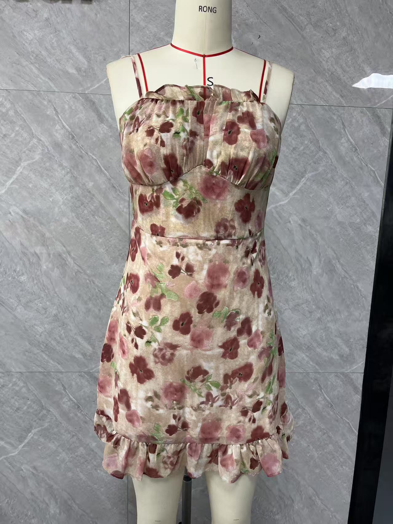 Women's Effortless French-Style Sweet Charming Resort Dress