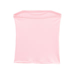 Summer European And American Style Cherry Printed Nylon Bandeau Sling Top