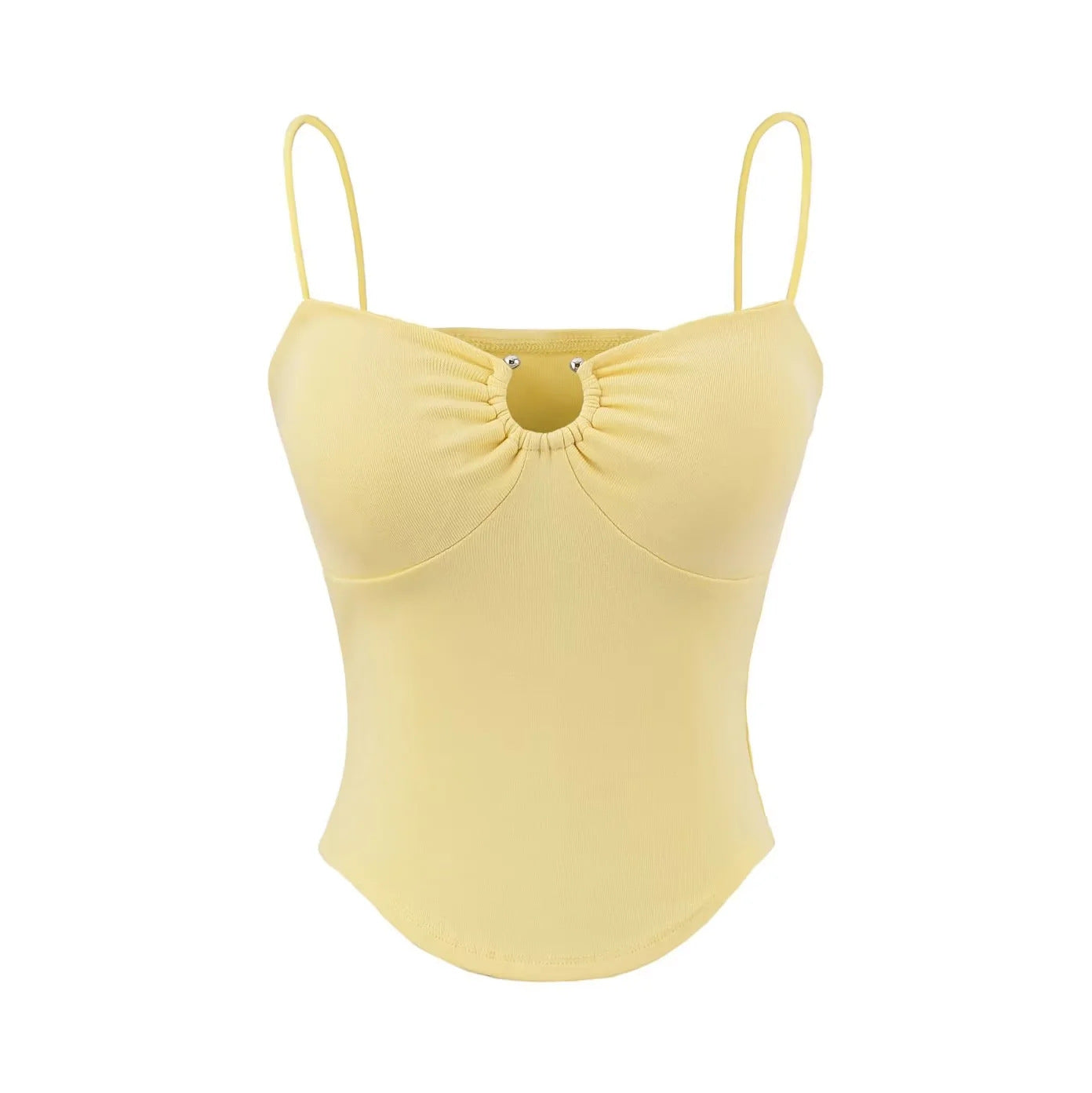 American Hot Girl Style U-neck Midriff-baring Camisole Women