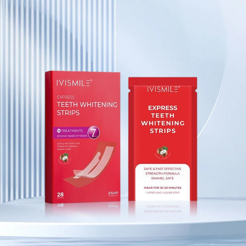 Clean Whitening 6HP Wet Teeth Strips