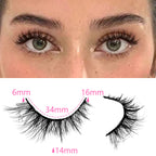 3D False Eyelashes Are Multi-layered, Realistic, Soft And Comfortable