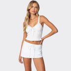 Women's Double-strap Fake Two-piece Vest