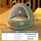 Cat Nest Four Seasons Universal Winter Warm Closed