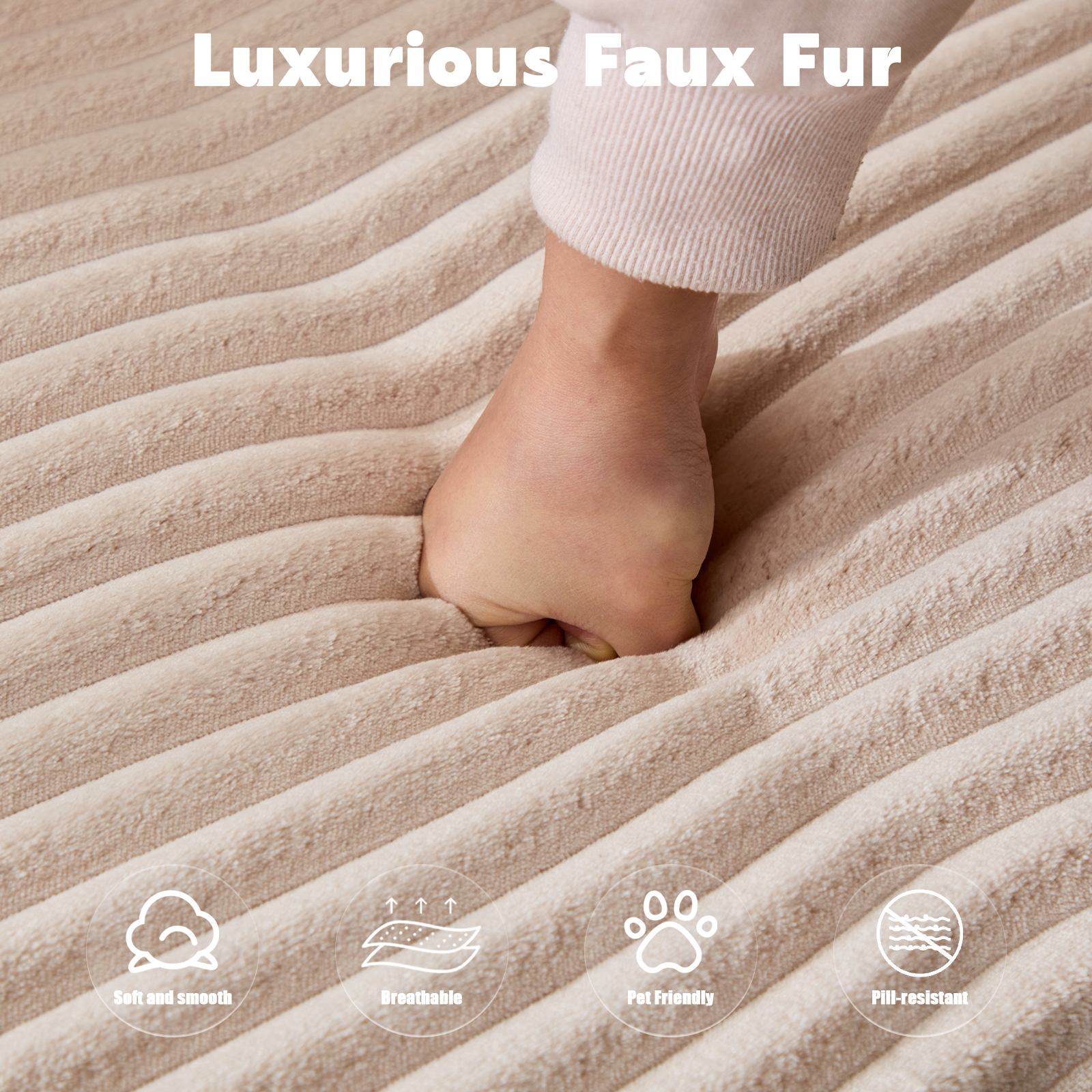 Compression Sectional Couch With Comfy Chaise, Boneless L Shape Sofa With Deep Seat, Minimalist Modular Couches Sleeper For Living Room Bedroom Apartment Lounge,corduroy,Beige