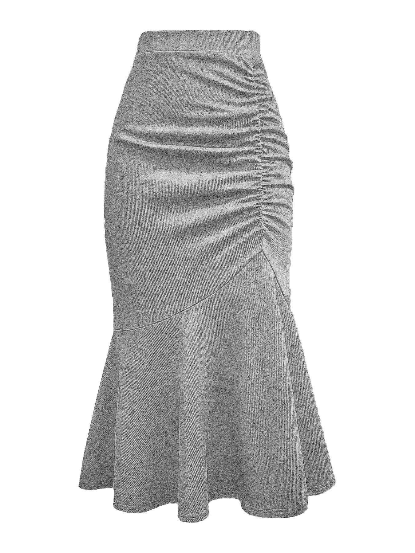 Women's Sexy Mermaid-style Waist-cinching Long Dress