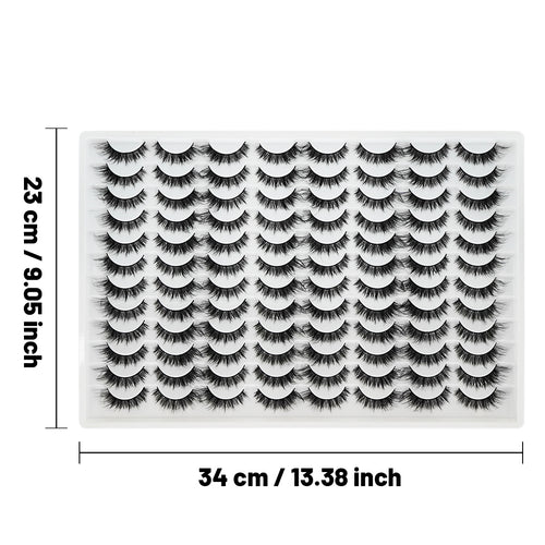 3D False Eyelashes Are Multi-layered, Realistic, Soft And Comfortable