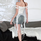 New Women's Sexy Pure Desire Style Slim T-shirt