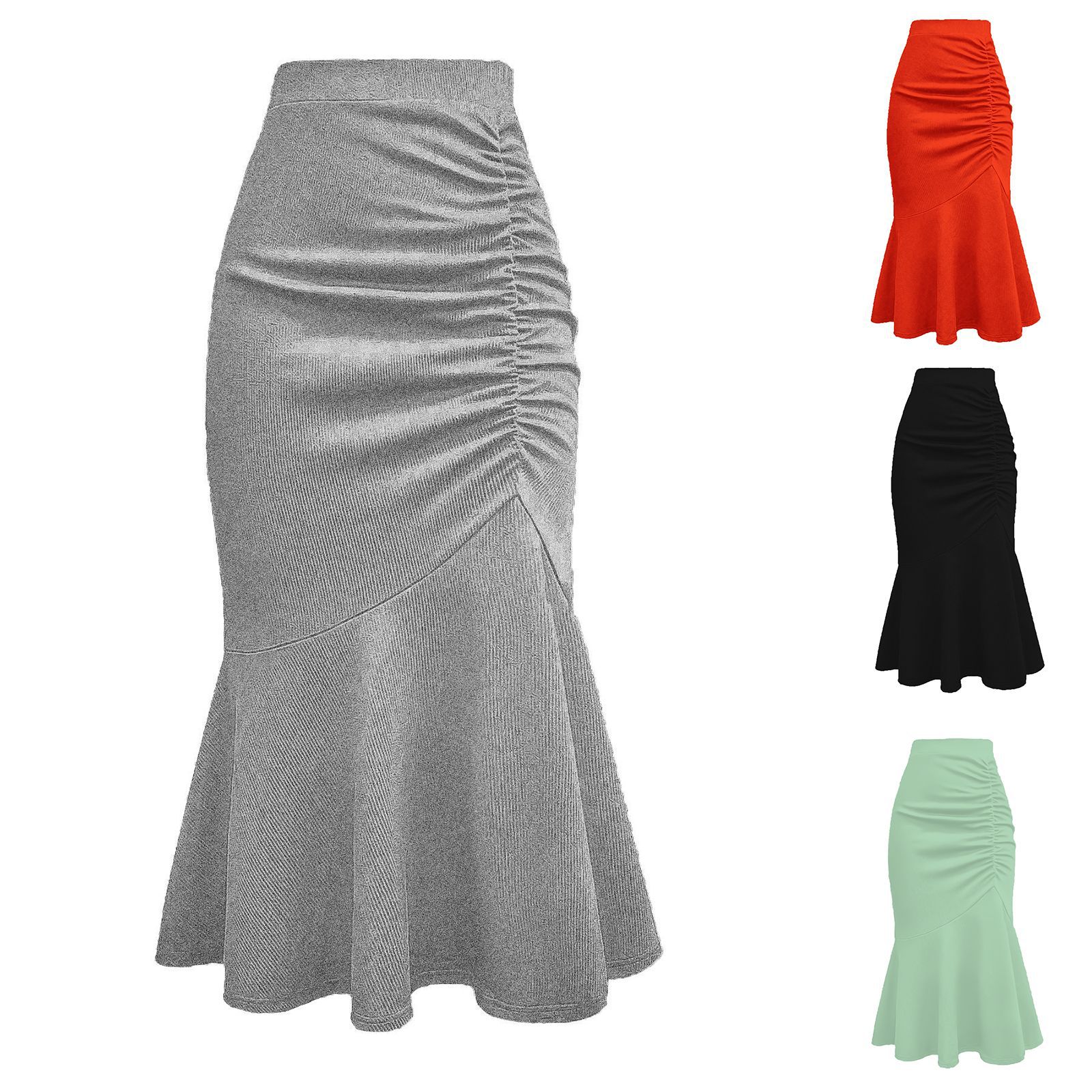 Women's Sexy Mermaid-style Waist-cinching Long Dress